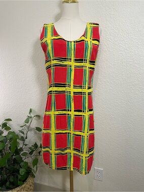 Jams World Janice Dress Vintage Y2K Hawaiian USA Made